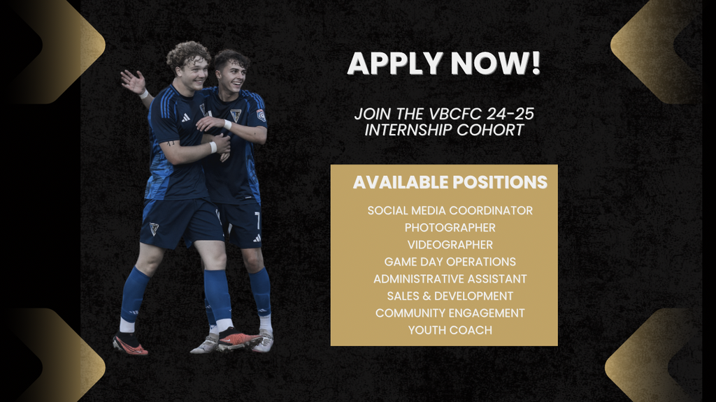 Virginia Beach City FC Launches Exciting Internship Program: Get Ready for Spring!